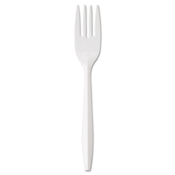 GEN Medium-weight Cutlery, Knife, White, 1000-carton freeshipping - TVN Wholesale